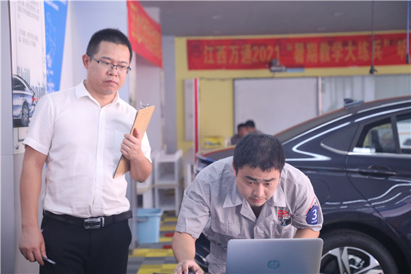 奇瑞第十六届服务精英大赛华中、中南赛区复赛在江西万通火热开赛！