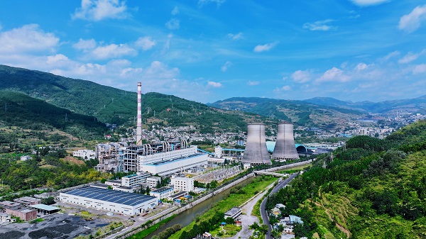 位于六盘水市钟山区汪家寨镇境内的野马寨电厂。.jpg